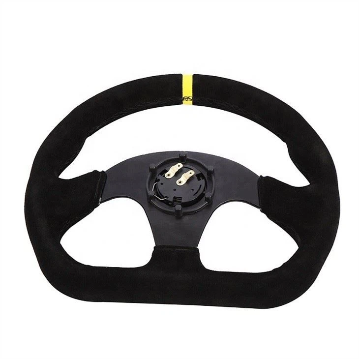 Black 320mm Steering Wheel